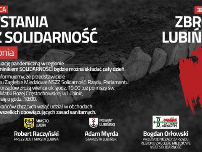 40. rocznica powstania NSZZ „Solidarność”
