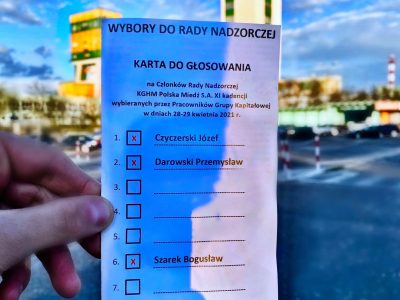 Głosuj na trzech kandydatów NSZZ „Solidarność”