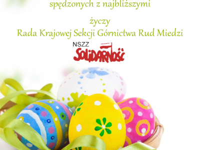 Życzenia z okazji świąt Wielkiej Nocy