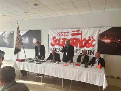 Wybory władz NSZZ „Solidarność” w KGHM Oddział ZG „Lubin”