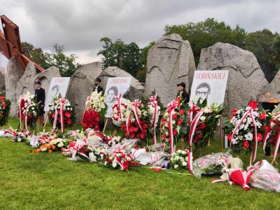 45. Rocznica powstania NSZZ „Solidarność” oraz 43. Rocznica Zbrodni Lubińskiej