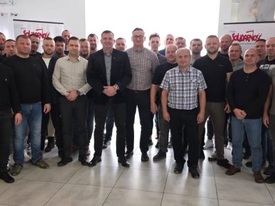 KGHM: Spotkanie członków KZ NSZZ „Solidarność” ZG „Rudna” z kandydatami do Rady Nadzorczej KGHM