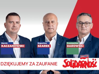 Dziękujemy za zaufanie!