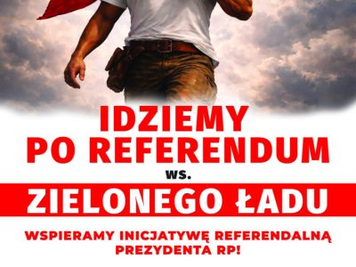 Razem przeciwko Zielonemu Ładowi – apel o udział w manifestacji 20 maja